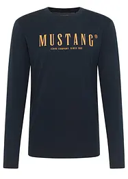 T-shirt manches longues Asheville de Mustang, 100% coton, Mustang Jeans