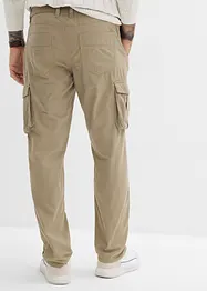 Regular Fit Cargohose aus reiner Baumwolle, Straight, bonprix