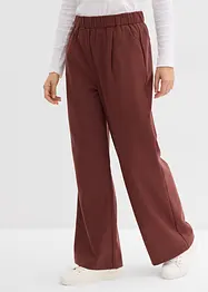 Pantalon ample, aspect laine, bonprix