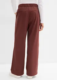 Pantalon ample, aspect laine, bonprix