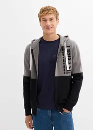 Kapuzen-Sweatjacke aus reiner Bio-Baumwolle, bonprix