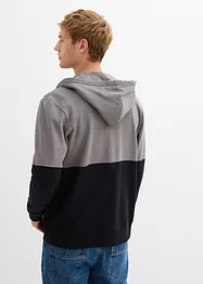Kapuzen-Sweatjacke aus reiner Bio-Baumwolle, bonprix