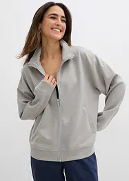 Jacke in Scuba Qualität mit Reißverschluss, bonprix