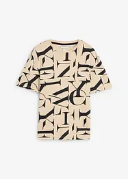 T-Shirt aus schwerer, reiner Bio-Baumwolle, bonprix