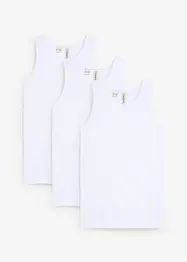 Lot de 3 caracos en coton doux, bonprix
