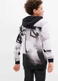 Sweat à capuche en molleton doux, bonprix