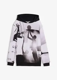 Sweat à capuche en molleton doux, bonprix