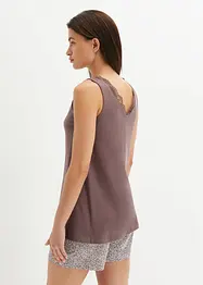 Shorty mit feiner Spitze, bonprix