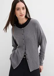 Taillierte Strickjacke aus Viskose-Mix, bonprix