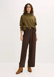 Oversize Sweatshirt aus weichem Scuba, bonprix