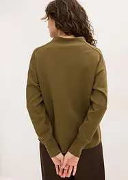 Oversize Sweatshirt aus weichem Scuba, bonprix