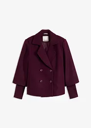 Caban avec manches en maille, bonprix