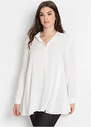 Bluse mit Perlenknopfleiste, bonprix