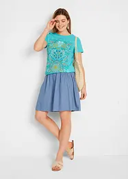 T-Shirt aus reiner Baumwolle, bonprix