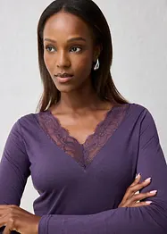 Shirt mit Wolle, bonprix