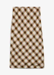 Flanell-Midirock aus reiner Baumwolle, bonprix