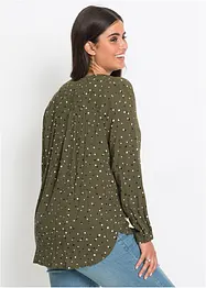 Bluse mit Pünktchen, bonprix