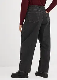 Barrel-Jeans Mid Waist, bonprix