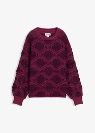 Pull en maille boxy, bonprix