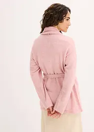 Gilet en maille poils duveteuse, bonprix