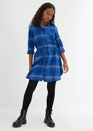 Robe-chemise en flanelle, bonprix
