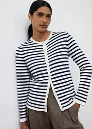 Strickjacke mit Seidenanteil, bonprix