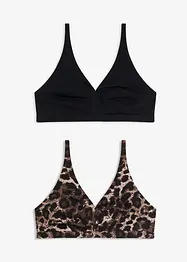 Soutien-gorge bralette coton sans armatures, bonprix