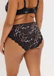 Lot de 2 slips Maxi avec dentelle, bonprix