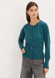 Feinstrickjacke aus fließendem Viskose-Mix, bonprix