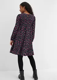 Robe en jersey effet froissé, bonprix