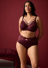 Culotte taille haute en dentelle, bonprix