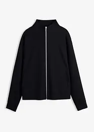 Jacke in Scuba Qualität mit Reißverschluss, bonprix