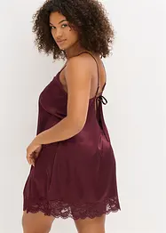 Nuisette en satin et dentelle, bonprix