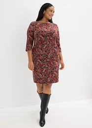 Robe en jersey à imprimé paisley, bonprix