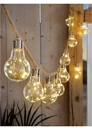 Solar Lichterkette mit Glühbirnen, bonprix