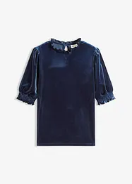 Shirt aus softem Samt, bonprix