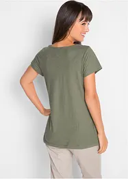 T-Shirt aus reiner Bio-Baumwolle, bonprix