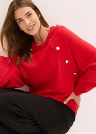 Feinstrickpullover aus fließendem Viskose-Mix, bonprix