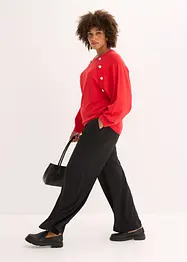 Pull fluide en fine maille de viscose mélangée, bonprix