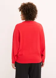 Pull fluide en fine maille de viscose mélangée, bonprix