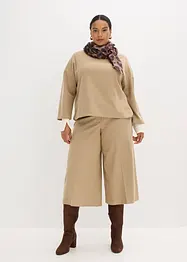 Tunika mit Fischgratmuster aus fester Ware, bonprix