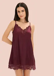 Nuisette en satin et dentelle, bonprix