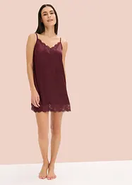 Nuisette en satin et dentelle, bonprix