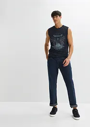 Débardeur marcel 100% coton effet délavé, bonprix