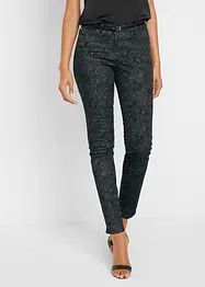 Twillhose mit edlem Druck, bonprix