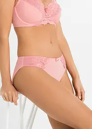 Slip mit zarter Spitze (2er Pack), bonprix