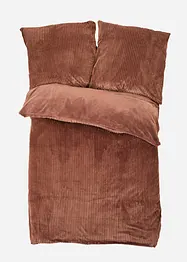 Parure de lit Cashmere Touch aspect velours côtelé, bonprix