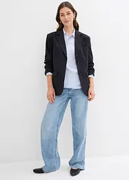 Wide-Leg-Jeans, High Waist, full Length, bonprix
