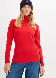 Pull col roulé basique, bonprix