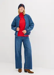 Pull col roulé basique, bonprix